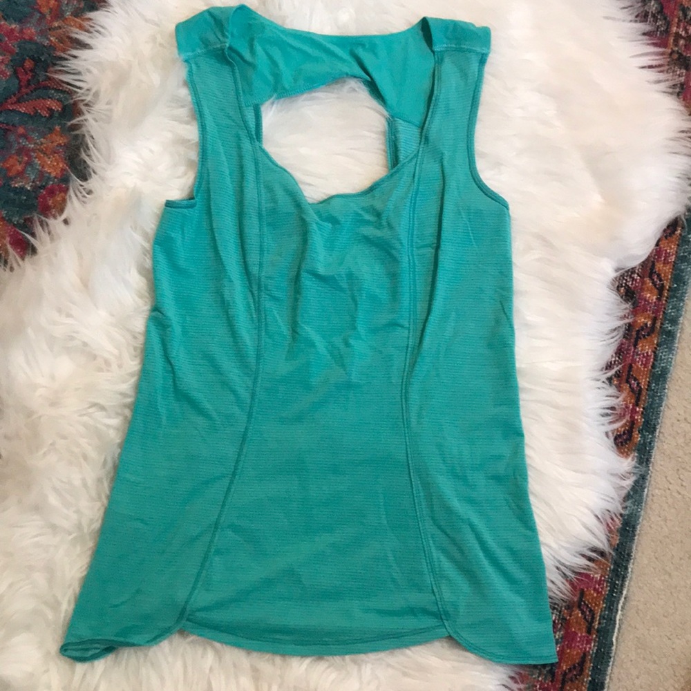 Lululemon Cutout Back Tank